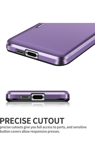 Coolden for Samsung A55 5G Phone Case Wallet Case Armor Shockproof Heavy Duty... - 第 4/7 張圖片