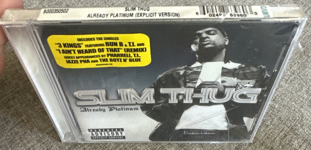 Slim Thug Already Platinum New CD Sealed 602498639603| eBay Slim Thug Already Platinum New CD Sealed 602498639603| eBay