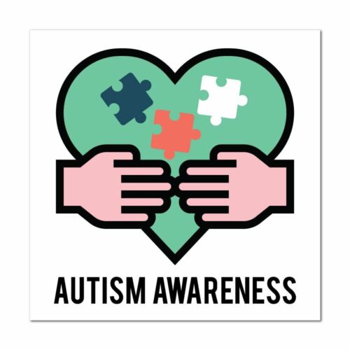 Autism  Sticker Decal Window Sign Graphic Bin Car Safety - Zdjęcie 1 z 5
