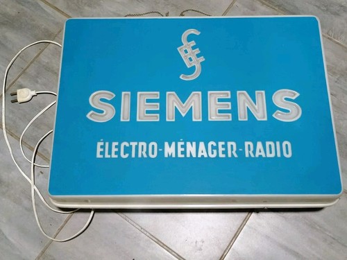 Enseigne Lumineuse Siemens