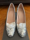 NIB JCrew J. Crew  Silver Sequin Pumps Heels - Sz 6.5 - NEW - Retailed $268 — photo 6