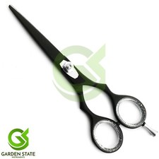 New 5.5'' Barber Haircut Scissors Sharp Razor Hair Grooming Shears Black Color