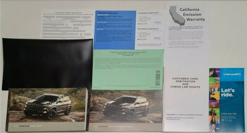 2018 JEEP CHEROKEE OWNERS MANUAL OVRLAND TRLHAWK LIMTD LATTUDE ALTTDE SPRT I4 V6 - Picture 2 of 2