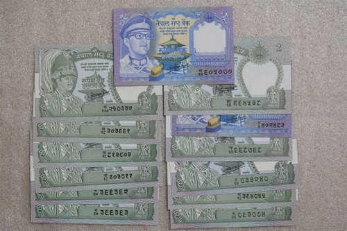 NEPAL - 13 OLD BANKNOTES B27 #964