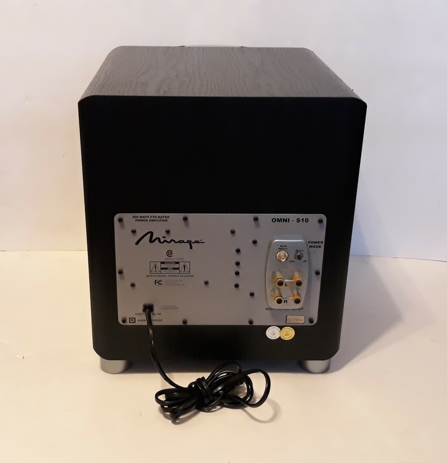 mirage omni s10 for sale