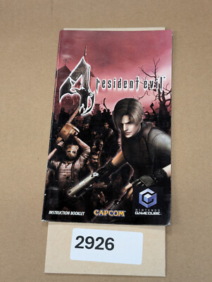Resident Evil 4 - Gamecube - Manual Only **NO GAME! | eBay