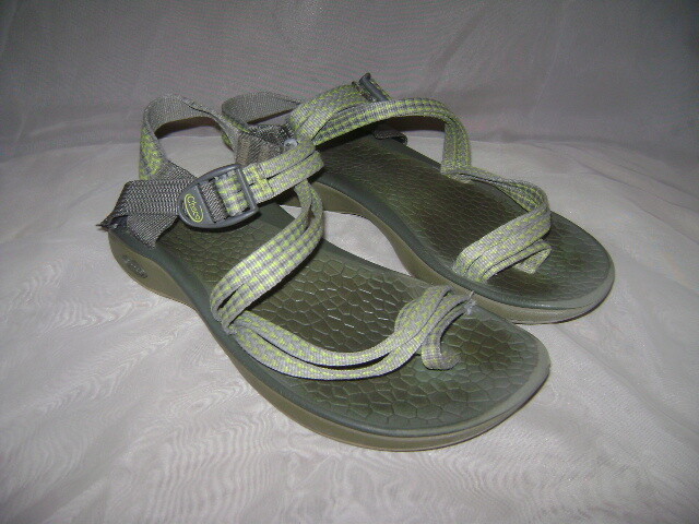 CHACO ZX/2 zx2 Sandals WATER Shoes Womens US Size 7 Color GREEN