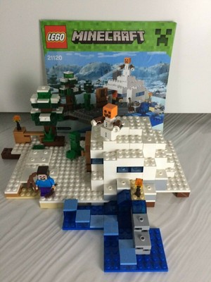 lego minecraft snow