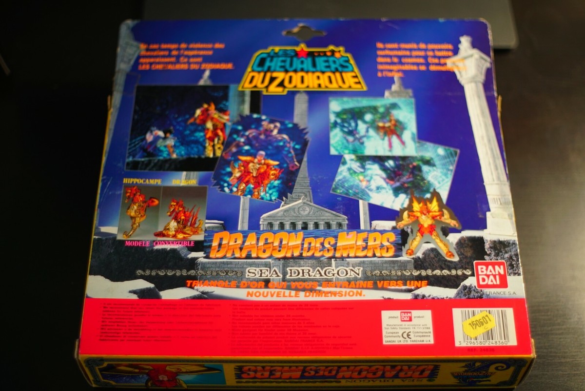 SAINT SEIYA KANON du Dragon des mers Sea Dragon vintage CDZ Bandai HK 2004 NEUF EUR 75,00