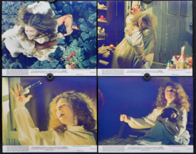 Carrie 1976 Orig 8X10 Mint Lobby Karte Set John Travolta Sissy Spacek Amy Irving