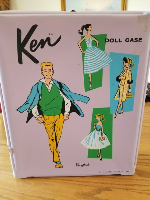 1961 barbie doll case