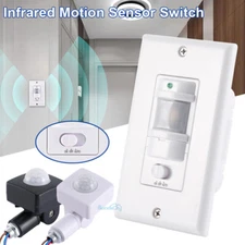 2025 NEW Automatic PIR Occupancy Motion Sensor Light Switch Auto On/Off Infrared