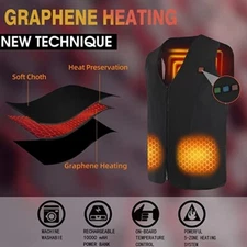 Genovega Heated Vest, Unisex, Size Large