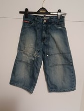 Vintage Southpole Classic Shorts 10 Boys Size Blue Denim