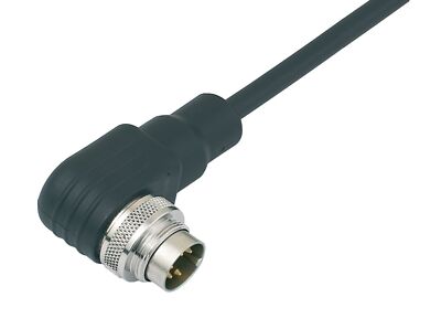 Binder-USA 79-6329-200-12 M16 IP67 Male angled connector  Contacts: 12 (12-a)...