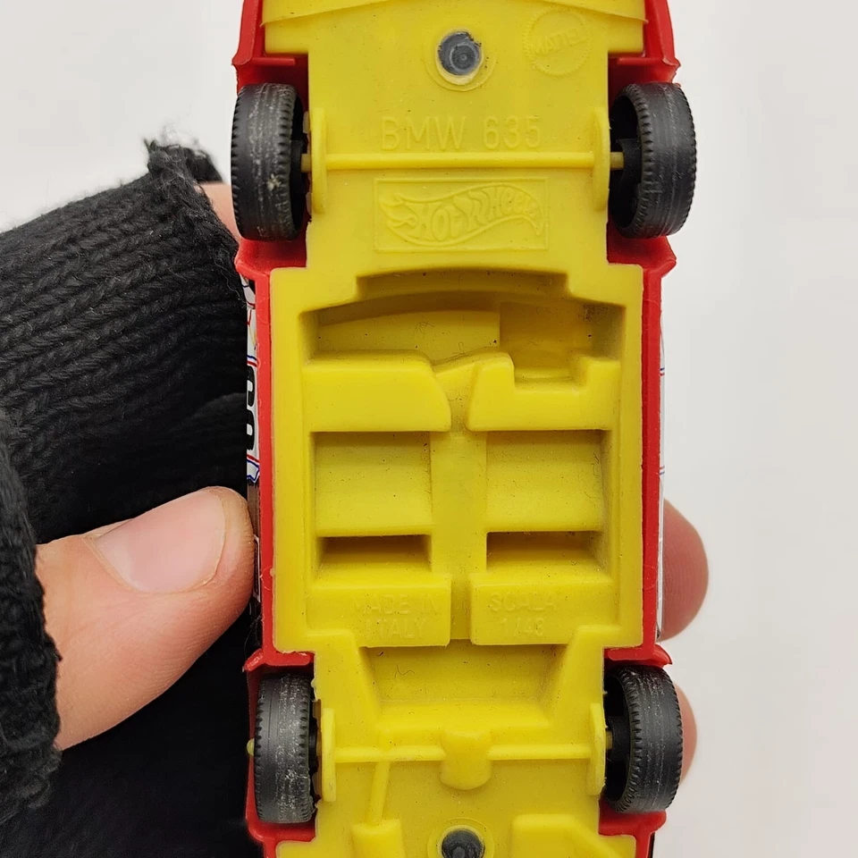 MODELLINO BMW 635 HOT WHEELS HOTWEELS 1/43 ANNI 80 - Immagine 3 di 3