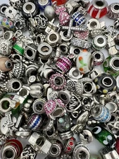 (1) Random Sterling Silver Charm/Bead