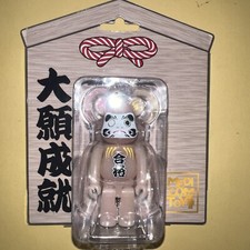 Bearbrick Daruma Pink GID (Keychain) 100% BE@...