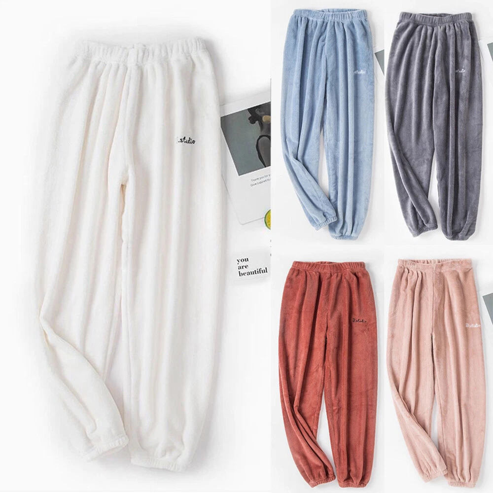 Fluffy pyjama trousers hot sale