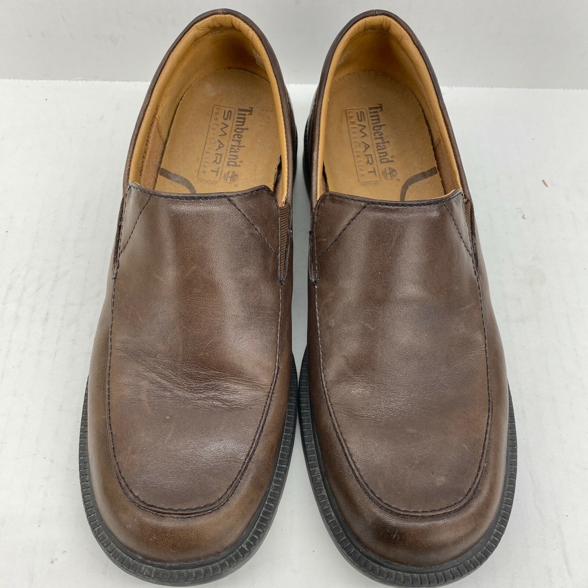 Timberland Smart Comfort System Slip On Leather Loafers Men 