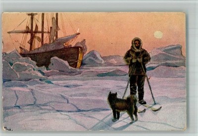 13717662 - Stempel: Polhavet Spendenkarte Eneret Mittet & Co Kristiana Norge