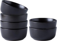 Stoneware Cereal Bowls Set of 6 26oz Soup Bowls Set Cereal Soup Snacks Modern