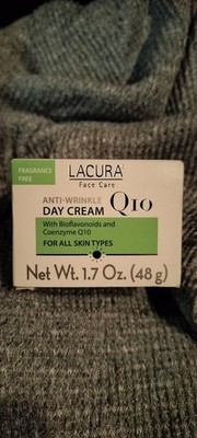 LACURA Q10 Anti-Wrinkle Day Cream with Bioflavonoids & Coenzyme NEW Aldi Finds 