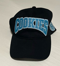 Cookies Black Adjustable Baseball Cap Blue Em...