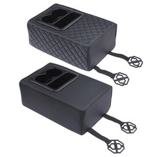 Car Rear Seat Armrest Automotive Interior Storage Organizer Second Row