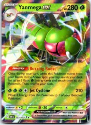 Yanmega ex 003/182 Destined Rivals Double Rare Holo