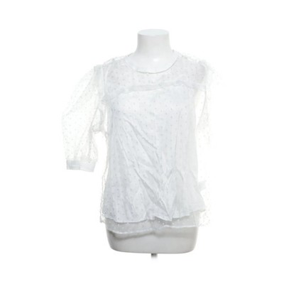 Custommade, Bluse, Größe: 40, VINA, Weiß, Elasthan/Polyester/Viskose #wvF