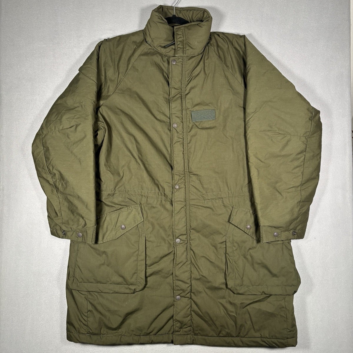 Vintage 90s Swedish Military Parka Mens XL Green M90 Cold Weather