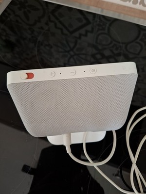 Google Home Mini tragbares Lautsprechersystem, verkabelt, Weiß
