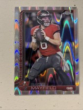2025 Topps Chrome Football - Baker Mayfield #281 RayWave Refractor Buccaneers