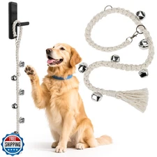 Dog Bells to Go Outside - RAINFLOW Dog Door Bells for Potty Training,Adjustab