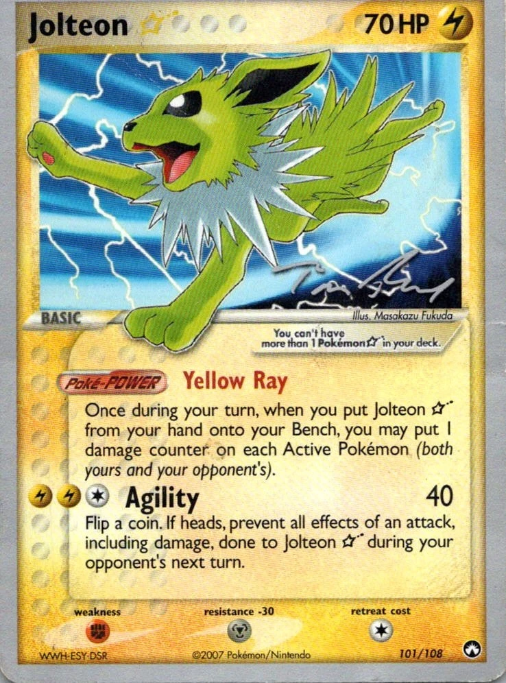 Jolteon Star Pokémon TCG Cards for sale | eBay