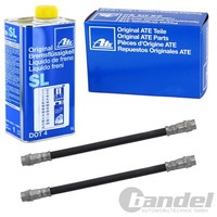 2Xate Bremsschlauch HA+1L ATE SL DOT 4 Passend FüR Nissan Primastar Opel Vivaro