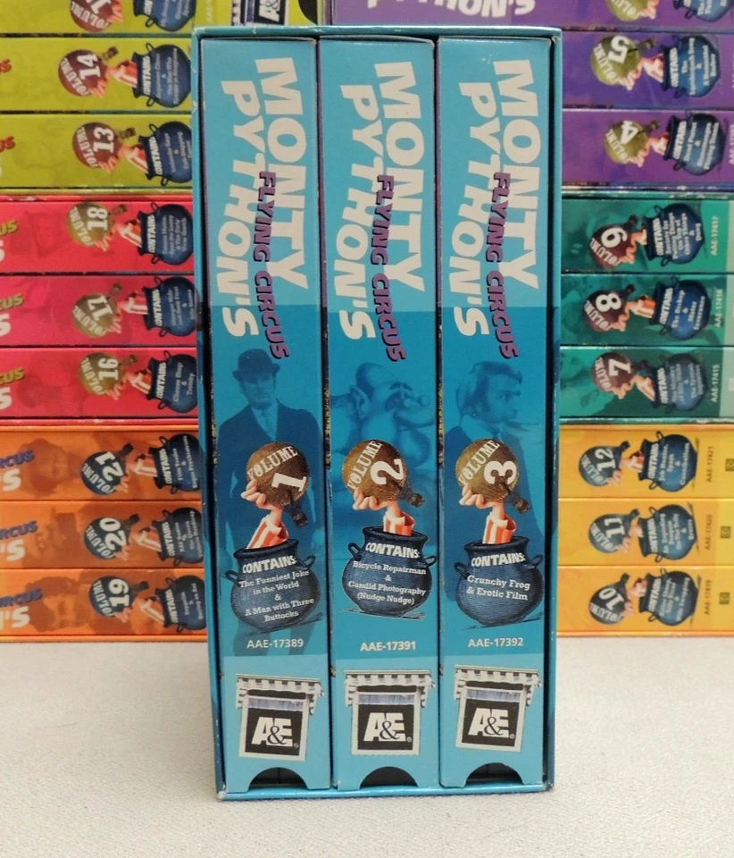 Monty Python's Flying Circus COMPLETE SERIES / VHS Boxed Sets - Volumes 1-21 - Image 3 of 4