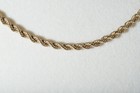 14k Yellow Gold Twisted Rope Chain 24" Speciality Gold Rope Necklace — photo 1