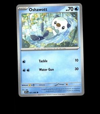 Oshawott - 021/086 - White Flare - Near Mint Non Holo Pokemon Card TCG