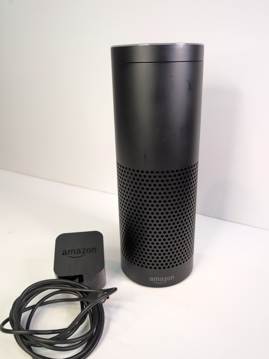 Amazon Echo 1st Gen Black Smart Assistant Home Music Speaker ZWJ