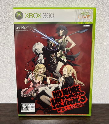 heroです。① No More Heroes Heroes of Paradise Xbox 360 Japanese ver Tested