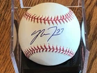 Mike Trout Autographed Rawlings OMLB Baseball  - A ROOKIE Signature - JSA LOA