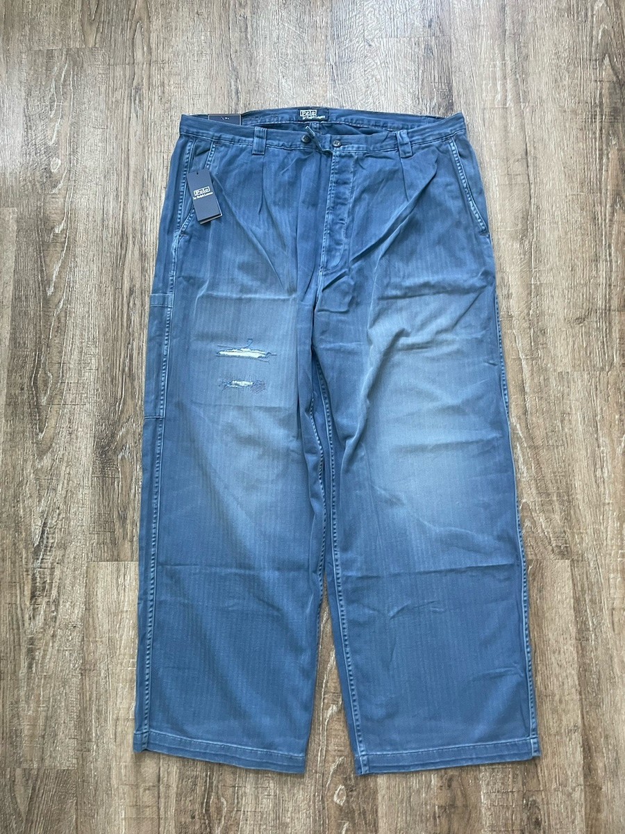 Polo Ralph Lauren Burroughs Relaxed Fit Twill Pants Key West Blue