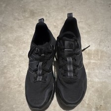New Balance Mens Black Solid Lace-Up Low Top ...