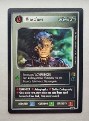 Star Trek CCG: THREE OF NINE | Rare+ | SAVE UP TO 25% | 1E The Borg