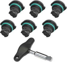 Oil Drain Plug 7 Pack Kit Compatible with GM Chevrolet Cadillac 2019-2021 Oil