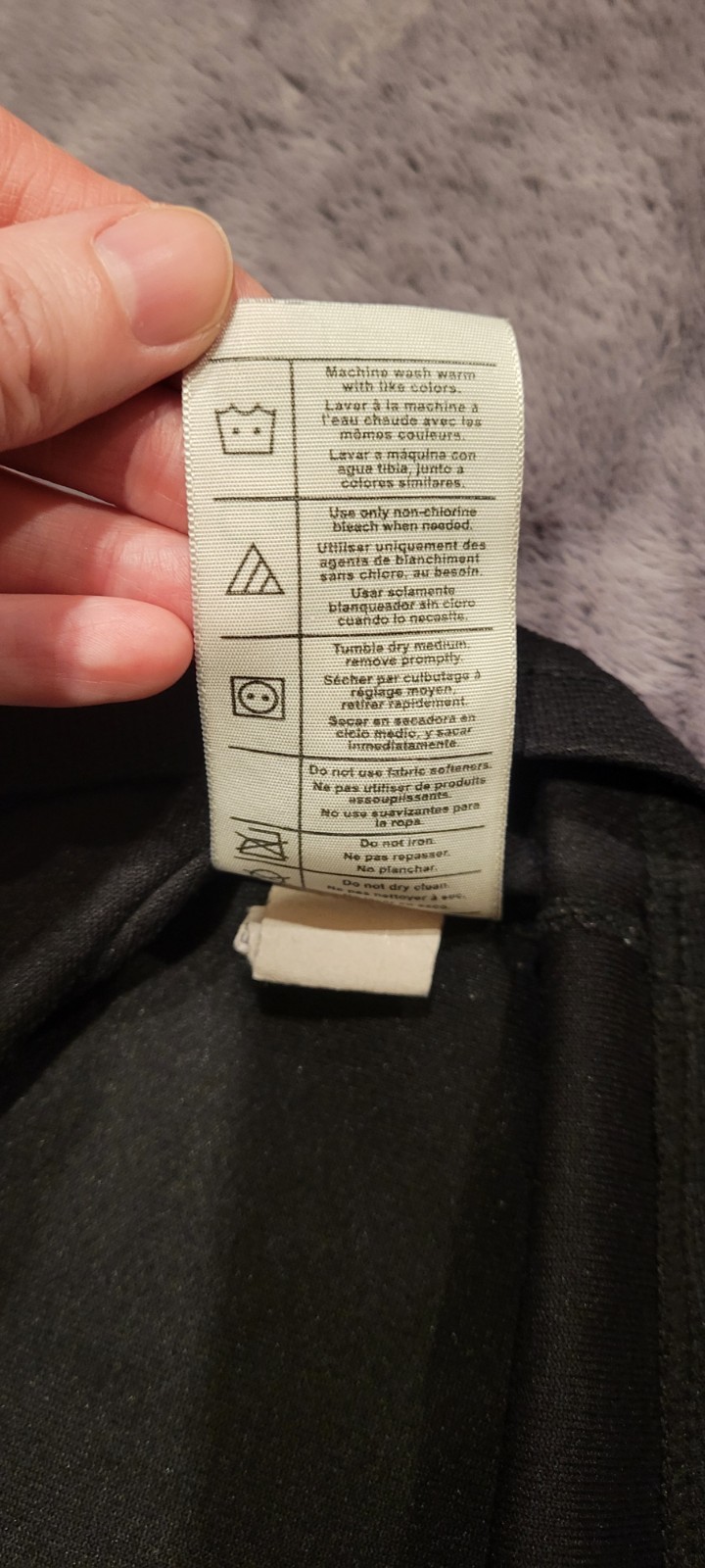 Carhartt Force Performance T-Shirt Men's Large Black Workwear Polyester Tee thumbnail 8