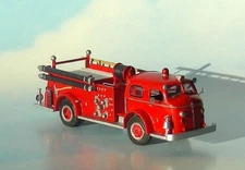 Sylvan Scale Models V-072 HO 1947-54 American LaFrance 700 Closed Cab Pumper Kit