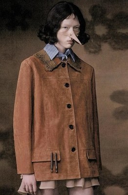 ZARA BNWT 2025. BURNT ORANGE SUEDE LEATHER JACKET. 4341/777/614 SIZE M